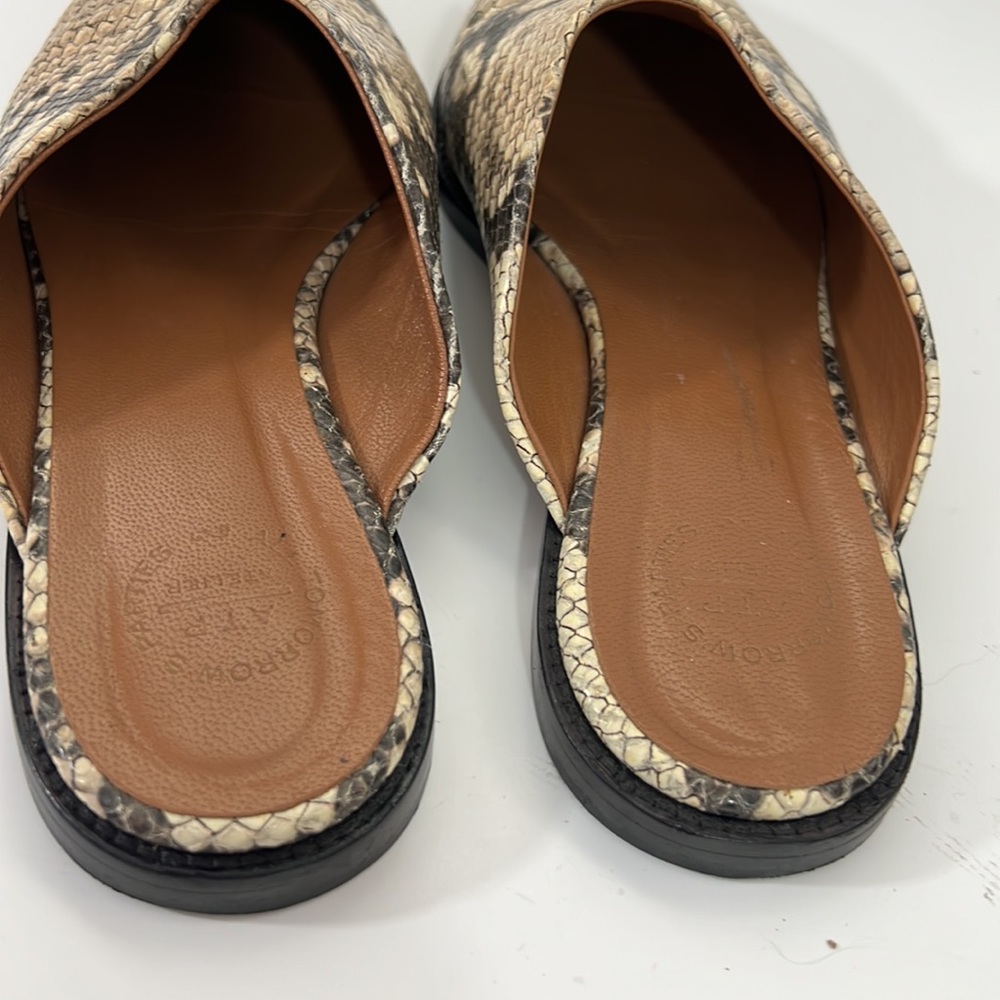 ATP atelier Snakeskin leather made in Italy mules - Picture 7 of 10